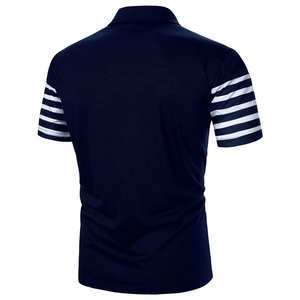 Camisas Casuales de Algodón para Hombre, con Logotipo Personalizado, Ropa Deportiva Transpirable, Diseño Sólido, Moda Urbana, Tallas Grandes, Tela de Lona, Manga Corta - Product Image 2