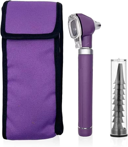 Premium LED Fiber <b>Optic</b> Otoscope Diagnostic Set - Professional High-Definition Ear Examination System with Multi-Size Specula - Product Image 1