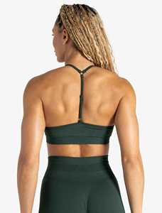 Soutien-gorge de sport sans couture à séchage rapide pour femme, absorbant l'humidité, antichoc, avec coussinets de poitrine, idéal pour le yoga et le fitness (vente transfrontalière) - Product Image 3