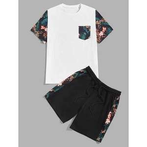 Conjuntos de Verano de Primera Calidad para Hombre, 100% Algodón, Ropa Transpirable para Hombre, Ropa de Calle de Alta Calidad - Product Image 4