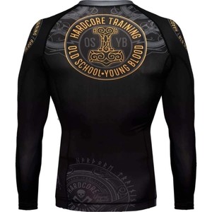 Custom Graphic <b>Rashguard</b> <b>BJJ</b> No Gi MMA Compression Long Sleeve Training Quick Dry Performance Gym - Product Image 2