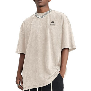 Camisetas Transpirables de Estilo Urbano para Hombre, Camisetas Ligeras con Lavado Ácido, Gran Venta - Product Image 1