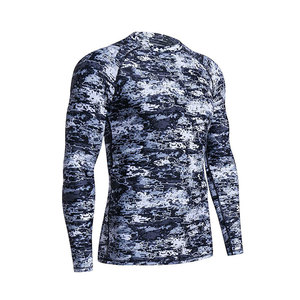 Camiseta de compresión para hombre diseñada para atletas, ropa transpirable para correr, para entrenamiento de resistencia, camiseta de compresión para hombre - Product Image 6