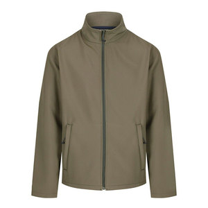 Veste softshell imperméable pour homme, personnalisée, pour la montagne, noire, pour l'entraînement sportif, coupe-vent, thermique, pour la randonnée - Product Image 1