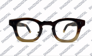 Brown Tortoise Eyeglasses <b>Frames</b> Optical Glasses <b>Frame</b> <b>Round</b> Cat Eye Style for Unisex Daily Wear - Product Image 1