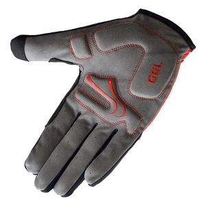 Gants de cyclisme noirs à doigts entiers, respirants, avec paume en gel antidérapante, pour le vélo et les sports de plein air - Product Image 2