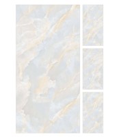 Carrelage en porcelaine polie Onyx First Choice JACOB ROSE 24x48, surface brillante, carreaux vitrifiés, appartement moderne, céramique Novac