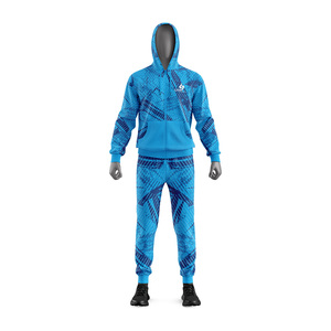OEM ODM Unisex Hooded Tracksuit Set Full Length Printed Custom Pattern Breathable Casual Autumn Wear Light Wight Tracksuits - Product Image 2