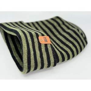 Theta <b>Stitch</b> RORO Cuffed Beanie Green/Black Patent Pending Design Winter Sports <b>Accessories</b> Made in USA - Product Image 2