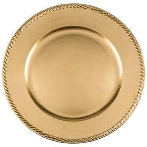 <b>Black</b> Charger <b>Plate</b> Round Custom Size Food Dessert Display Dish & <b>Plates</b> Food Contact Safe Eco Friendly Metal <b>Plates</b> For Party - Product Image 4