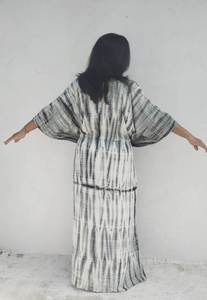 ซื้อ kaftans มัดย้อมคุณภาพพรีเมี่ยมนุ่มเป็นมิตรต่อผิวทอด้วยคุณสมบัติเป็นมิตรกับสิ่งแวดล้อมดีไซน์แฟชั่นรอบเอวธรรมชาติ - Product Image 3
