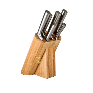 Handcrafted Bamboo Knife Block Premium Knife Storage Holder for <b>Kitchen</b> Global Wholesale Market - Product Image 2