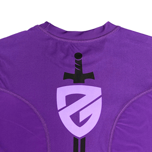 High Quality <b>Custom</b> Made New <b>Design</b> <b>Compression</b> <b>Custom</b> Short Sleeve <b>Shirt</b> Sublimated Printed Rash Guard Men's - Product Image 6