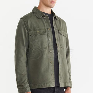 Chaqueta de Mezclilla para Hombre, Superventas, Calidad Premium, Nuevo Diseño, 100% Algodón, Logotipo Frontal, Transpirable, Hecha en Pakistán - Product Image 3