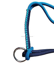 Meilleure vente sur mesure anglais équestre courses de chevaux tressé PP corde licou conception à la main dans une variété de couleurs prix Premium - Product Image 3