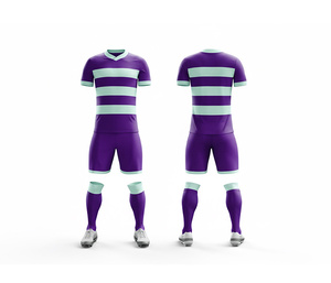 Custom Full Sublimation Soccer Uniform Set | <b>Men</b> Women Youth Sizes | Lightweight Quick Dry Training Sportswear - Product Image 3