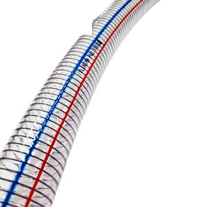 Manguera de alambre de acero de PVC duradera de grado alimenticio para bomba de agua de riego agrícola de alta presión ecológica no tóxica Flexible - Product Image 3