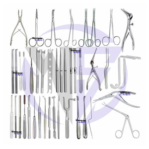 Ensemble d'instruments chirurgicaux pour thoracotomie de 21 pièces, chirurgie thoracique et urgence thoracique, kit en acier inoxydable - Product Image 6