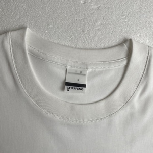 Camisetas de algodón unisex de 220g con logotipo personalizado OEM, diseño personalizado para hombre, impresión en camisetas blancas. - Product Image 3