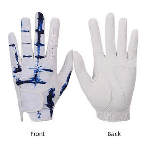 Gants de golf pour hommes de qualité supérieure avec logo personnalisé, séchage rapide, en cuir de cabretta de mouton fin pour le sport - Product Image 4