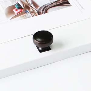 Poignée décorative rétro en alliage de zinc, bouton rond, pour meubles de cuisine, salle à manger, salle de bain, tables de chevet - Prix fabricant - Product Image 1