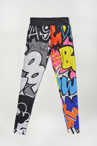 Nuevos Pantalones de Yoga con Estampado 3D de Dibujos Animados Personalizados, Leggings Deportivos Sublimados para Mujer, Ropa Deportiva OEM de Tallas Grandes, Tejido Transpirable - Product Image 5