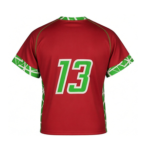 Uniformes de lacrosse pour adultes respirants de haute qualité, ensemble maillot et short unisexe, taille personnalisée, polyester léger, personnalisable - Product Image 5