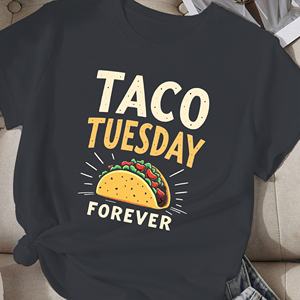 TACO TUESDAY FOREVER t-shirt comfit pour femme - Product Image 2
