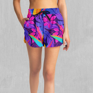 Wholesale Custom Sublimated Logo Printed <b>Shorts</b> For <b>Women</b> Breathable Fashion Wear Swim <b>Board</b> <b>Women's</b> <b>Shorts</b> - Product Image 1