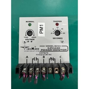 TIME MARK ไทม์มาร์ค B264 เครื่องตรวจสอบกำลังไฟฟ้า 3 เฟส (208/240 VAC) รีเลย์ตรวจสอบ 3 เฟส B264 ใช้เป็นอุปกรณ์เซมิคอนดักเตอร์รุ่นเก่า - Product Image 4