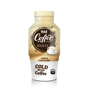 Boisson au café froid Arabica Robusta en canette aluminium 280ml, sans OGM, sans produits laitiers, sans gluten, VINUT, marque privée, OEM, ODM, 6 - Product Image 1