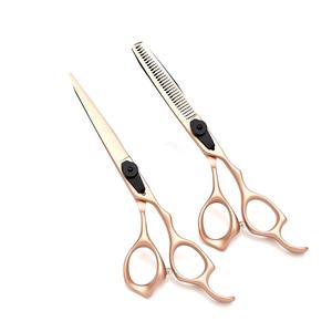 <b>Barber</b> Hair Cutting Scissor and Thinning Scissor <b>Set</b> Stainless Steel Scissor - Product Image 1
