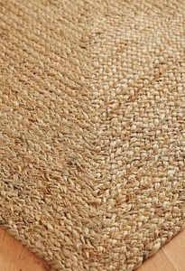 Alfombra abstracta de yute hecha a mano, antibacteriana, apta para mascotas, antideslizante, ecológica, de diseño moderno, para el hogar, la sala de ejercicios, uso comercial o para la oración. - Product Image 2