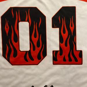 Custom Football Jersey Streetwear V-neck <b>Polyester</b> Mesh Digital Print Retro Football crop t <b>shirt</b> - Product Image 2