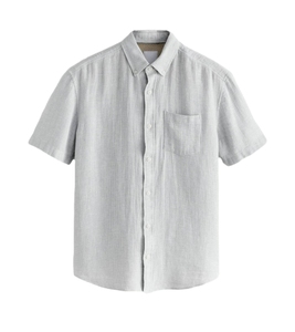 Camisa de Uniforme Formal de Manga Corta de Algodón de Alta Calidad, Transpirable, 100% Algodón, con Logotipo Personalizado - Product Image 5