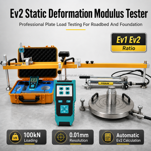 Tester per la deformazione dello strato superficiale con piastra statica EV2 per progetti di fondazioni di metropolitane, porti e moli - Product Image 2