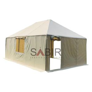 Tienda de campaña de lona impermeable para exteriores, carpas de acampada con marco de acero de alta calidad, para hoteles - Product Image 1