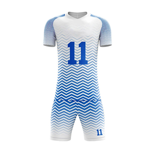 ชุดฟุตบอลสไตล์ฝรั่งเศสเสื้อเจอร์ซีย์ทีมฟุตบอลฝรั่งเศสแบบทันสมัยน้ำหนักเบาทนทานออกแบบได้ตามต้องการ - Product Image 4