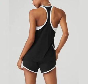 Camisola de Tirantes Finos con Cuello Redondo y Bordado Sólido para Mujer, Transpirable, Informal, de Verano, Top de Jersey Transparente, Más Vendida - Product Image 2