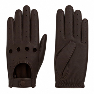 Men's Classic style quality Soft Lambskin Leather Driving & Fashion <b>Gloves</b> - Product Image 2