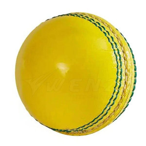 Pelota de críquet de cuero premium, pelota deportiva resistente, cosida a mano, servicios OEM con MOQ bajo a un precio razonable - Product Image 2