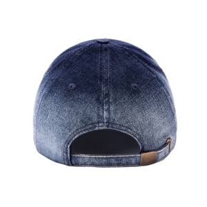 หมวกเบสบอล unisex หมวกกีฬาขั้นพื้นฐาน6แผงสไตล์วินเทจผ้าเดนิมโพลีเอสเตอร์ซักล้างได้สำหรับผู้ชายและ2025 - Product Image 4