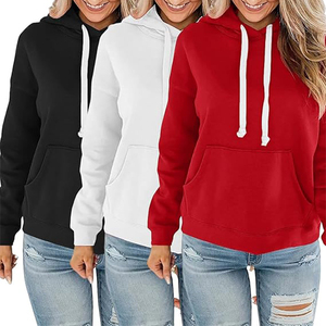 Conjunto de Sudadera con Capucha para Mujer, a la Moda, con Estampado Gráfico, de Algodón Grueso, Estilo Urbano, con Bordado Largo y Cremallera - Product Image 1