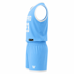 Custom WARPRO Basketball Tank Top and Shorts Set High Performance Moisture Wicking Quick Dry Sublimation Printed <b>athletic</b> - Product Image 4