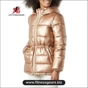 Premium <b>Fashionable</b> Best Quality Custom Women Regular Standard Bomber Jacket Zipper Closure Winter Eco-Friendly Breathable - Product Image 4