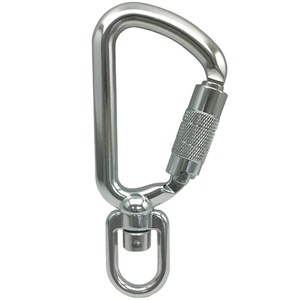 Custom Made High Quality Swivel Hook with Triple Action Locking for Hammock Sand Bag <b>Backpack</b> Aluminum Alloy <b>Tool</b> Lanyard - Product Image 1