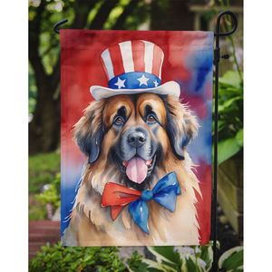 Leonberger patriotique américain multicolore jardin drapeau boîte aux lettres décoratif cour drapeau bannière pour Patio oeuvre pour parterres de fleurs petit - Product Image 3