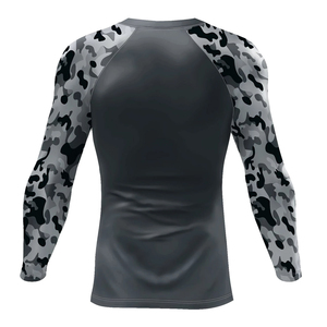 Fabricant OEM de vêtements de sport, rashguard à manches longues en sublimation 3D, rashguard MMA pour hommes - Product Image 2