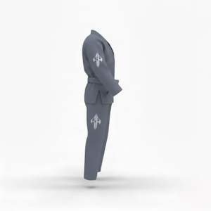 Uniformes de Jiu-Jitsu RIVIAN ATLANTIC Unisex de Manga Larga con Estampado Personalizado, 100% Algodón, Transpirables, de Secado Rápido, 340g, Alta Calidad - Product Image 3