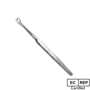 2026 Venta al por mayor Curetas de oído Chalazion con copa de 1.8mm Instrumentos quirúrgicos ORL Curetas de oído quirúrgicas tipo bucle - Product Image 5